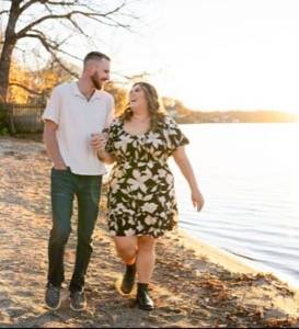 Aaron and Bella, a happy couple
